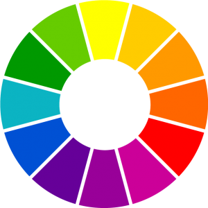 Cannabis color theory wheel