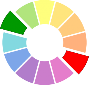 Complementary Color Wheel example