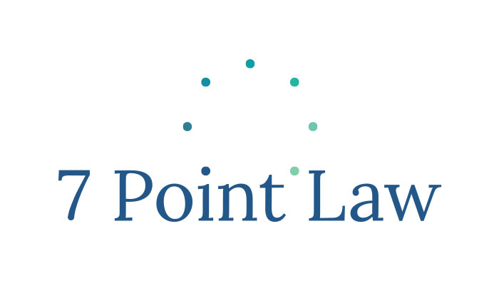 7 Point Law logo design