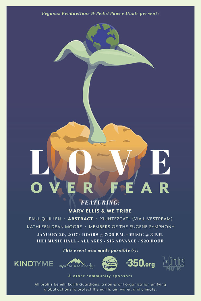 Love Over Fear cannabis non-profit event