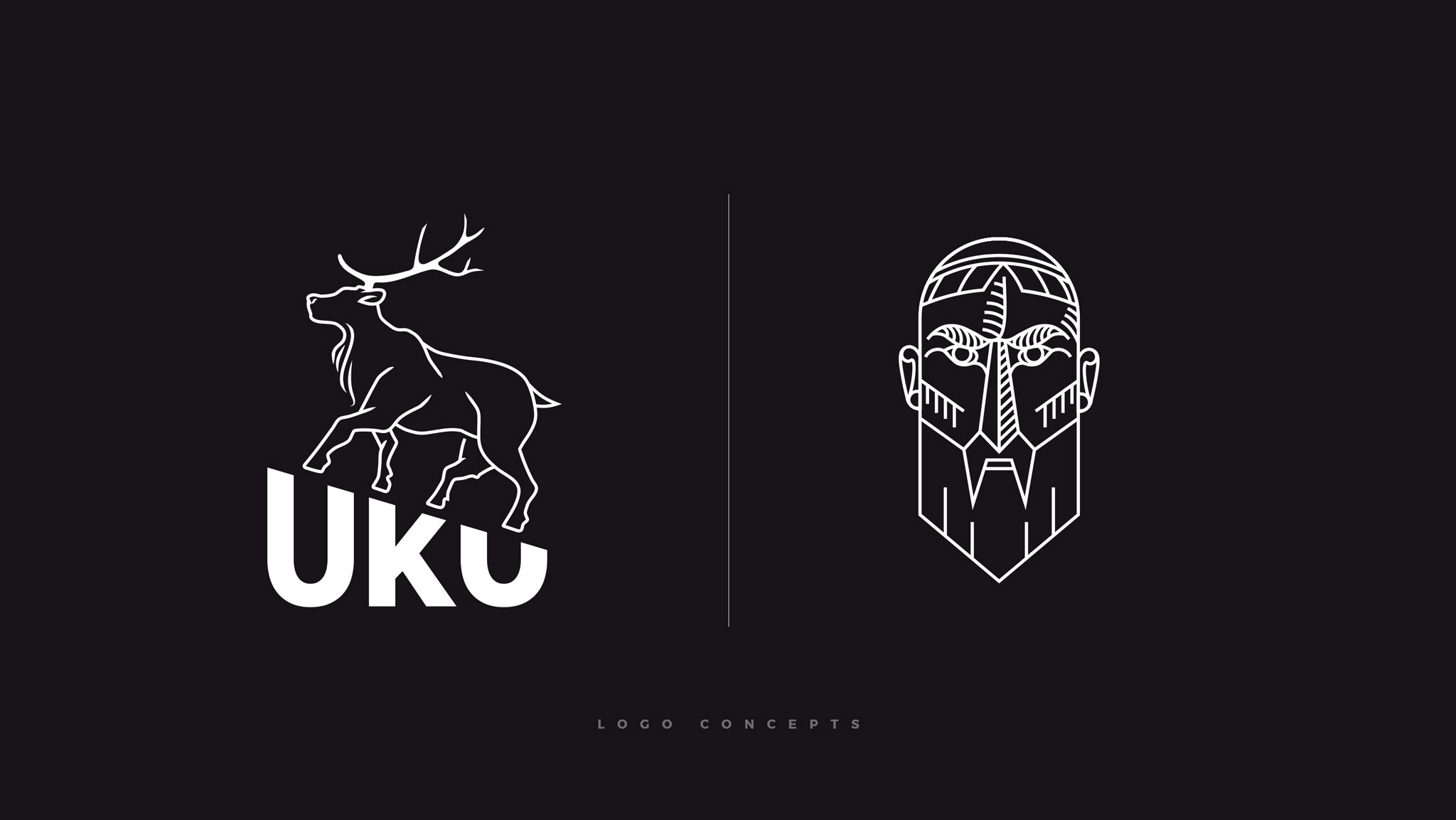 uku cannabis logo design concepts