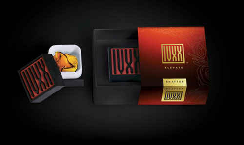 IVXX Cannabis concentrate shatter Packaging Design