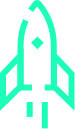 rocket icon graphic design